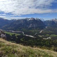 Pürschling - Blick in das Graswangtal