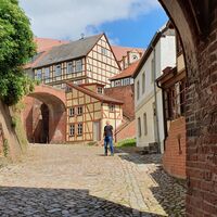 Am Elbtor in Tangermünde