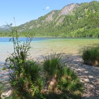 Almtaler Haus - Habernau/Jagersimmerl - Almsee - Hochpfad/Gschirrsattel -  Offensee - Jh. Fahrnau - Rindbachschlucht - Ebensee