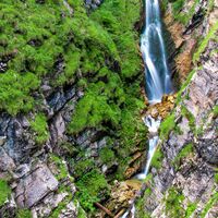 Wasserfall in der Reichenbachklamm