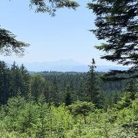 nach einer leichten Steigung belohnt ein toller Ausblick