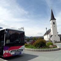 Vom Busterminal Fuschl fährt der Bus 150 im idealen Halbstundentakt.