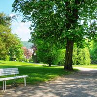 Im Kurpark Bad Herrenalb
