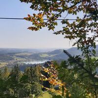 Ausblick zum Stubenbergsee, Apfelland in der Oststeiermark