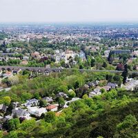 Ruine Rauheneck Blick auf Baden
