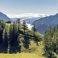 Aussicht bei der Gütenbergalm