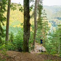 Blick vom Beilfelsen