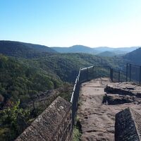 Ausblick Burg Trifels