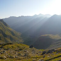 Rückblick zur Keinprechthütte