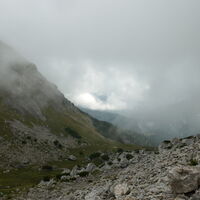 immer wieder scheint es, als würde sich der Nebel verziehen