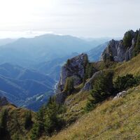 Blick in das Tal nach Neuberg