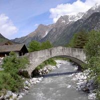 Brücke bei Vicosoprano