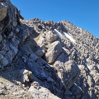 Geröllhaltige Traverse