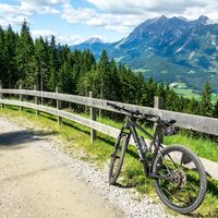 Abfahrt Richtung  Tauernseilbahn