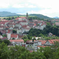 Blick auf Hechingen