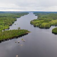 Kanuroute Ruokolahti, Hiekkaniemi Schutzhütte
