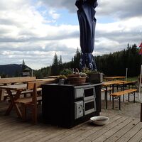 Terrasse Knofelebenhütte