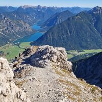 Nochmal Aussicht zum Plansee