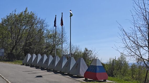 Photo de Franca Škarja le long du parcours
