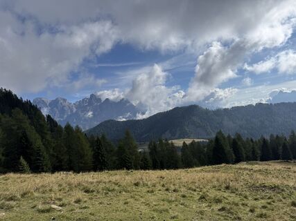 Foto de Antonia Dangl a lo largo del recorrido