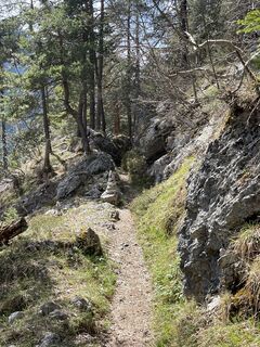 Photo de Klaus Braun le long du parcours