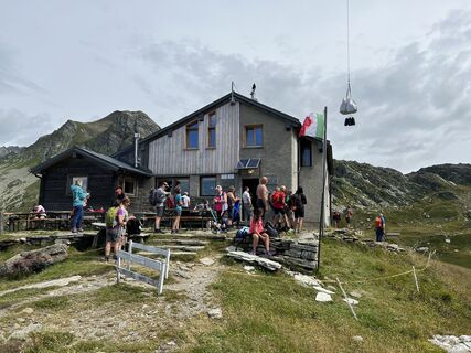 Foto von Natale Maffioletti entlang der Tour