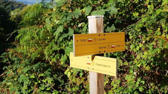 Bernadette Weg Straßenschild