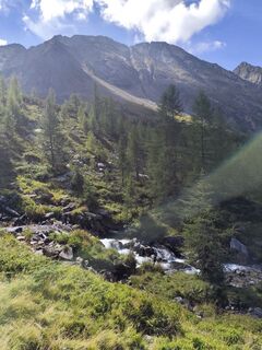Foto von Vladka entlang der Tour