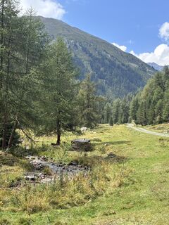 Foto von Andreas Wopfner entlang der Tour