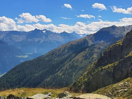 Photo de Vera Ruzsanyi le long du parcours