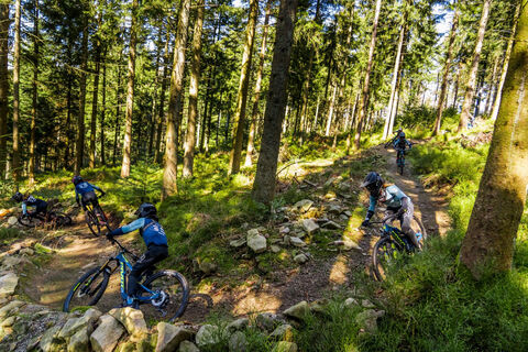 Mountainbiken im Achertal