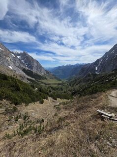 Foto von Tobias Pramhaas entlang der Tour