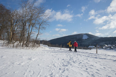 Winterwanderung in der Urlaubsregion Medebach