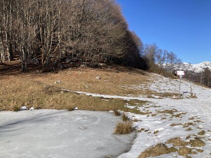 Photo de Marilena Locatelli le long du parcours