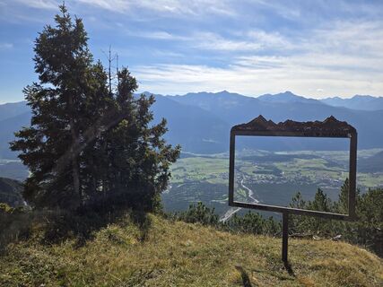 Foto von Maria entlang der Tour