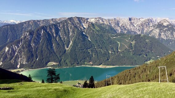 Ausblick von der Dalfaz Alm