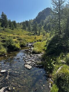 Photo de Claudio Beffa le long du parcours