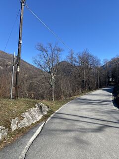 Photo de Bruno Zahno le long du parcours