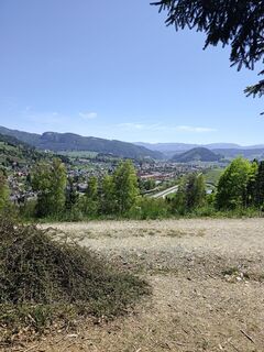 Photo de John le long du parcours