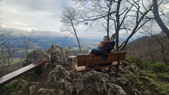 Foto von Mateja Rečnik entlang der Tour