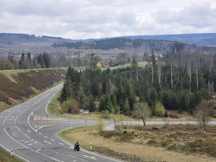 Photo de Martina Gerneck le long du parcours