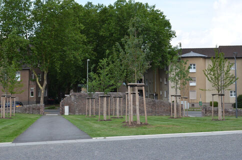 Blick auf die Gartenstadt Lohberg