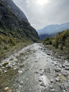 Foto von Bruno Grossmann entlang der Tour