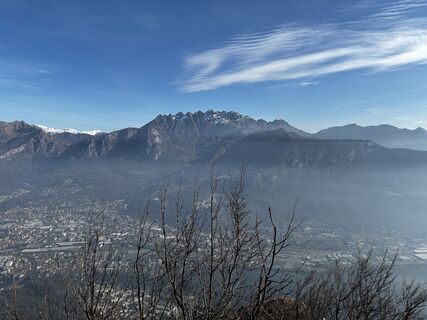 Foto de Angelo Austoni a lo largo del recorrido