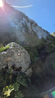 Foto von Klementina Gartner entlang der Tour