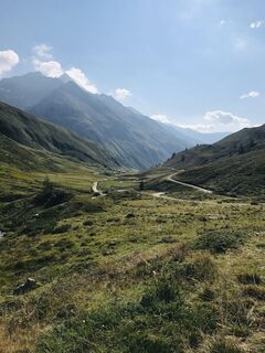 Foto de Hans Felli a lo largo del recorrido