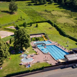 Startpunkt / Bergschwimmbad Struth-Helmershof Parkplatz