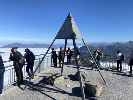 Foto von Urs Zbinden entlang der Tour