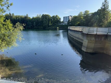Photo de Hans-Martin Kühn le long du parcours