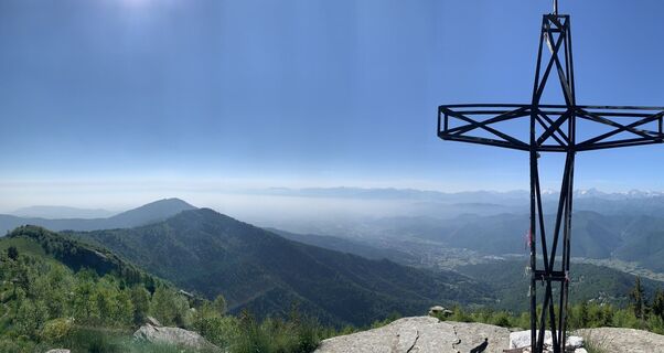 Foto von Toni Lerda entlang der Tour
